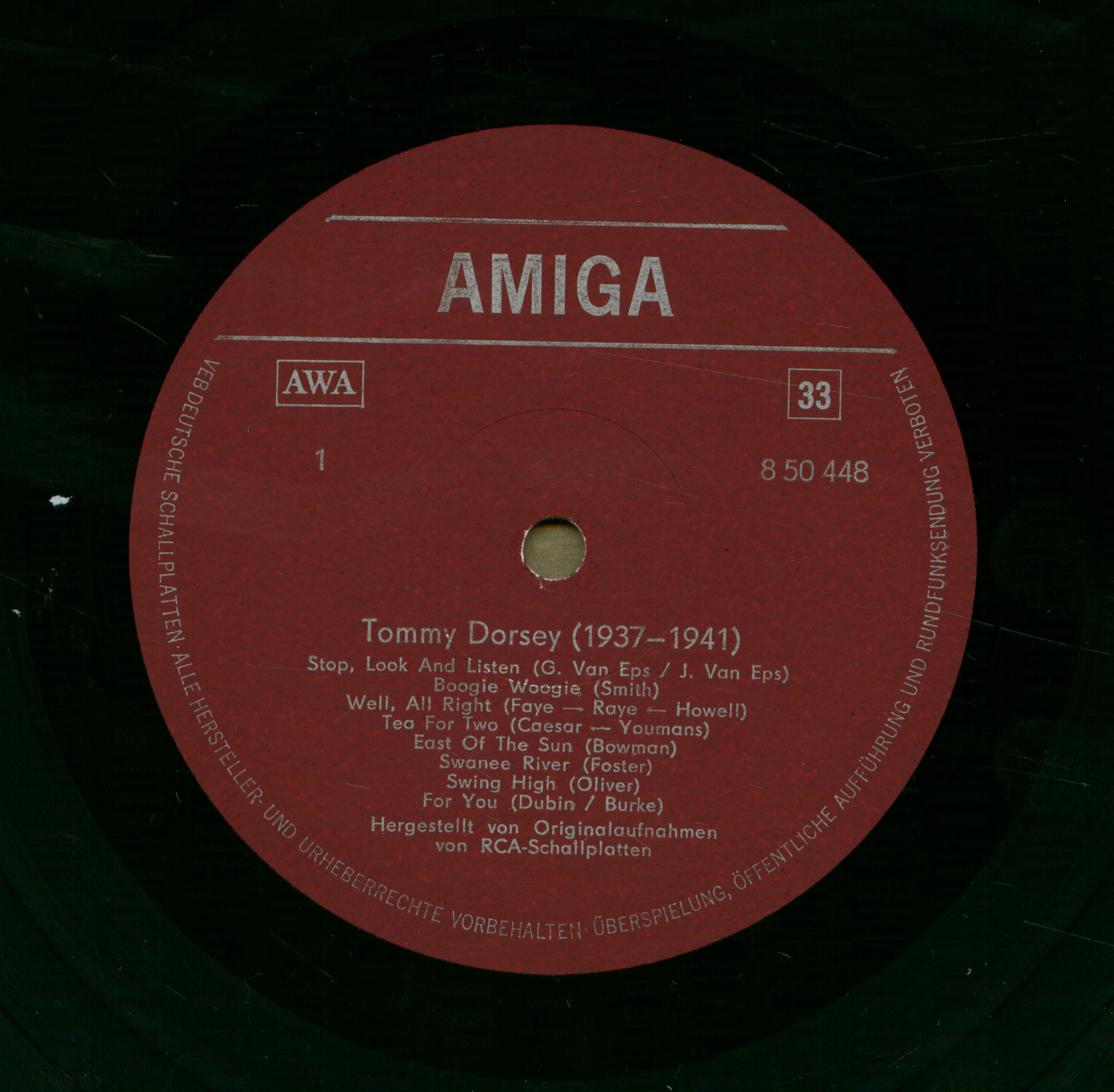 Tommy Dorsey [Hangfelvétel] 1937-1941